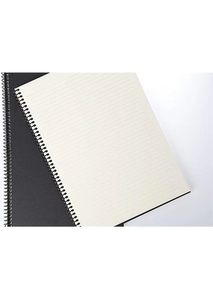 Çizgili Spiralli Not Defteri, A4 Boyut (21X29,7 Cm), 60 Yaprak, 90GR. Ivory Kağıt, Ofis modelleri