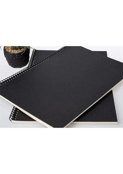 Çizgili Spiralli Not Defteri, A4 Boyut (21X29,7 Cm), 60 Yaprak, 90GR. Ivory Kağıt, Ofis indirimleri