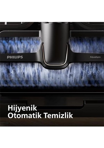 Aqua Trio 9000 Serisi Islak&kuru Dikey Süpürge, Tek Süpürge 3 Işlem, Otomatik Temizlik, LED indirimleri