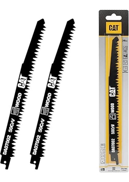 DA07002 240MM Profesyonel Hızlı Ahşap Kesme Tilki Kuyruğu Testere Ucu 2 Parça