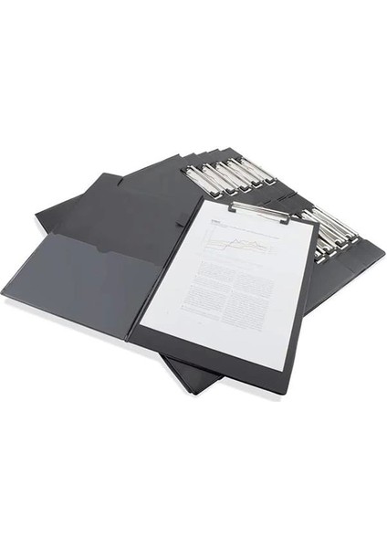 - A4 Kapaklı Sekreterlik Siyah, Bloknot Yazı Tablası, Clipboard indirimleri