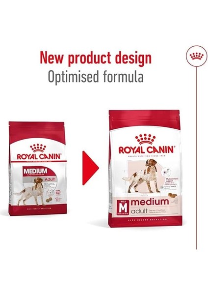 Medium Kuru Köpek Maması, Yetişkin, 15 kg fiyatları