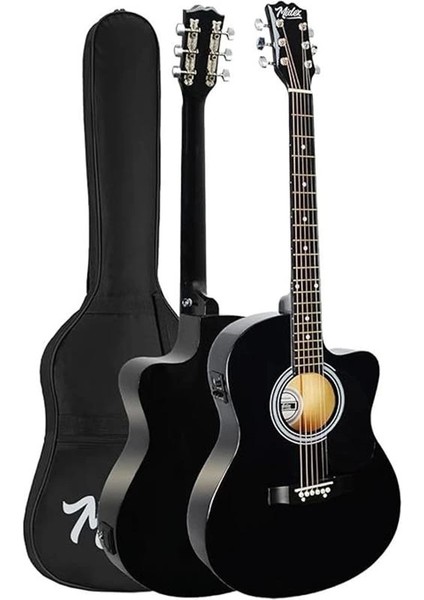 RG-560BK Pack Siyah Elektro Akustik Gitar Full Set Ekolayzerli 40 Inç 4/4 Yetişkin fiyatları