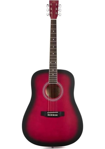 SD104RDS Akustik Gitar (Kırmızı) modelleri