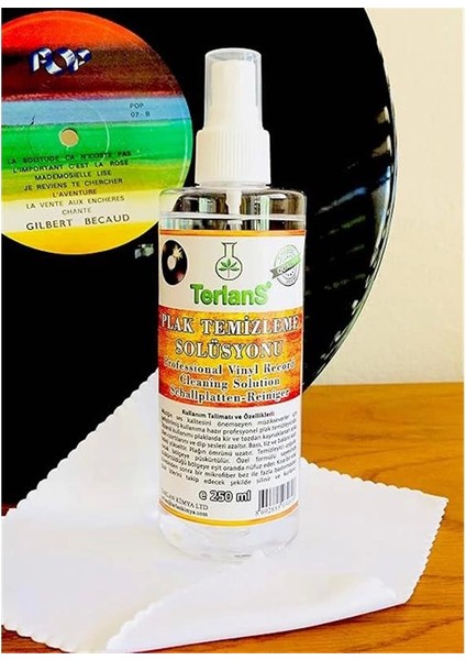 Retro Plak ve Iğne Temizleme Bakım Seti (Gramofon Pikap & Plak Çalar) Vinyl Record & Stylus fırsatları