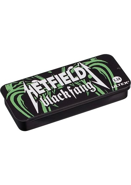 Médiators 1,14 mm Hetfield Black Fang 1,14 mm Boîte De 6 Boite De 6 Black Fang modelleri