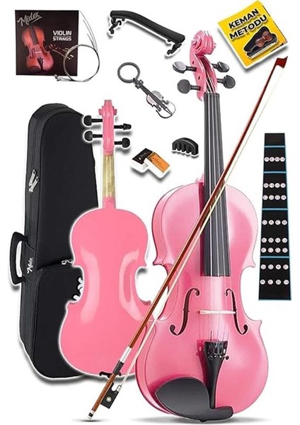 HGA44PİNK-TYS Pembe 4/4 Tam Boy Keman Seti (Yetişkinler Için) modelleri