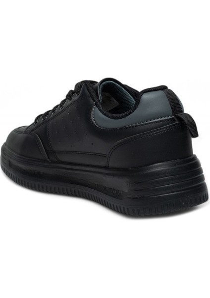 Siyah Memory Foam Taban Günlük Bağcıklı Erkek Sneaker Ayakkabı modelleri