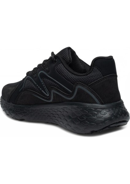 Volis Siyah Memory Foam Taban Günlük Bağcıklı Erkek Sneaker Ayakkabı modelleri