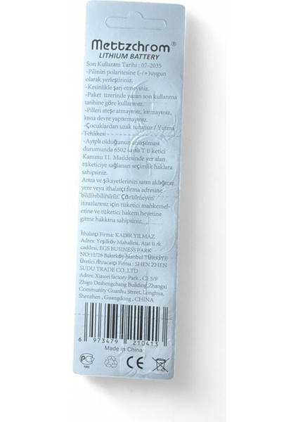 Süper CR1616 Pil Lithium Pil 5li Cr 1616 Kumanda Pili fiyatları