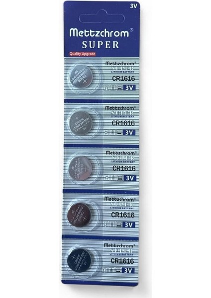 Süper CR1616 Pil Lithium Pil 5li Cr 1616 Kumanda Pili fırsatları