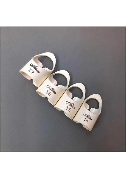 AP-30M2 Finger Picks Bej Parmak Tarzı Pena, Akustik Gitar Pena 14/15/16/17MM (4 Adet) fiyatları
