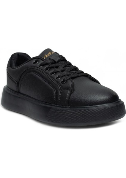 Siyah Memory Foam Taban Günlük Bağcıklı Erkek Sneaker Ayakkabı fiyatları