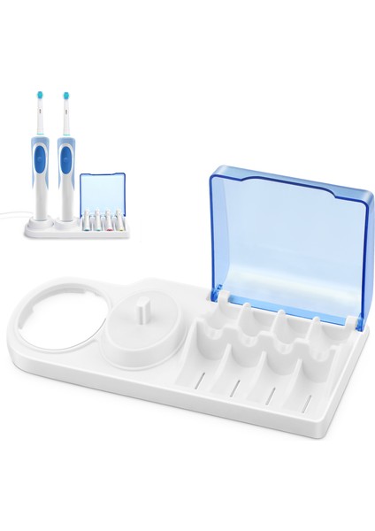 Oral B Şarj Edilebilir Diş Fırçaları ile Uyumlu Düzenleyici Stand - Dolap Düzenleyici Stand