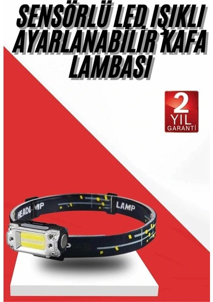 Sensörlü Kamp Lambası Ayarlanabilir Kafa Lambası Kafa Bantlı fiyatları