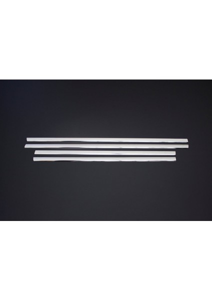 Renault Kangoo 2 Uyumlu Cam Çıtası 4 Parça 2008 Üzeri Paslanmaz Krom