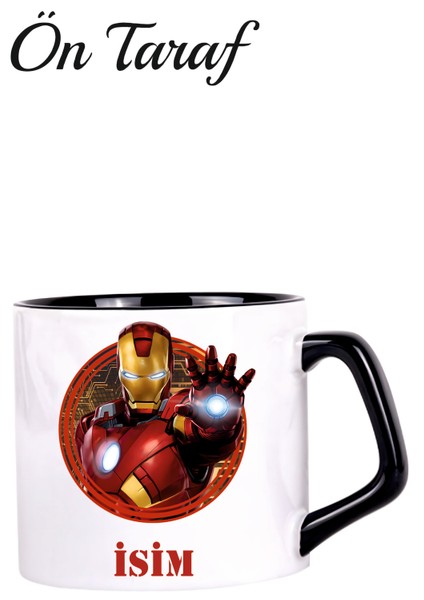 Ironman Kişiye Özel Afilli Kupa Bardak