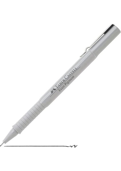 Faber-Castell Pigment Çizim Kalemi Seti, 4’lü Siyah, 0.2/0.4/0.6/0.8 mm Uç, Su ve Işık Geçirmez modelleri