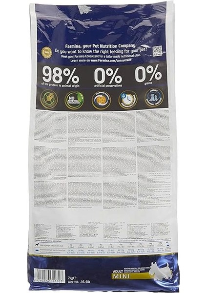 Prime Tahılsız Köpek Maması, Kuzu & Yabanmersini Yetişkin Mini 7 kg fiyatları