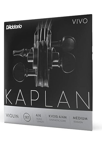 D'addario KV310 4/4m Kaplan Vivo Keman Teli