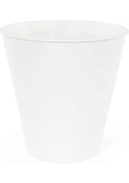 Fniss Çöp Kutusu 10 Litre, Beyaz, Çöp Kovası