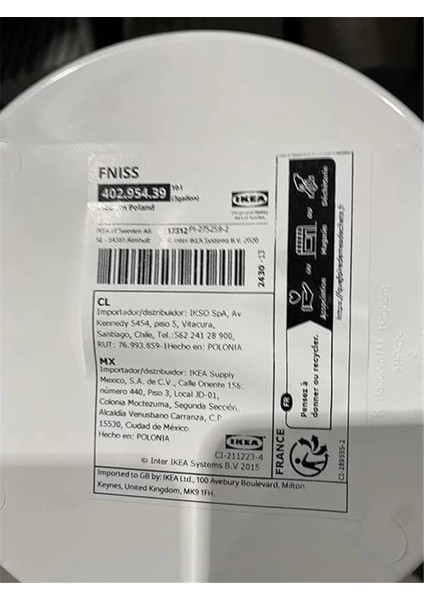 Fniss Çöp Kutusu 10 Litre, Beyaz, Çöp Kovası indirimleri