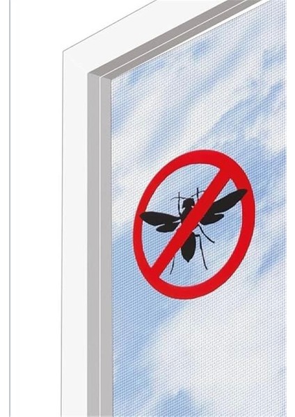 Pencere Sinekliği, Çift Kanat Beyaz Tül Sineklik, Sivrisinek Ağı, Sinek Böcek Tutucu