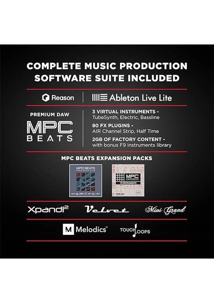 M-Audio Keystation 49 Mk3 - Atanabilir Kontroller ve Yazılım Üretim Paketi Dahil Mac ve Pc Için 49 indirimleri