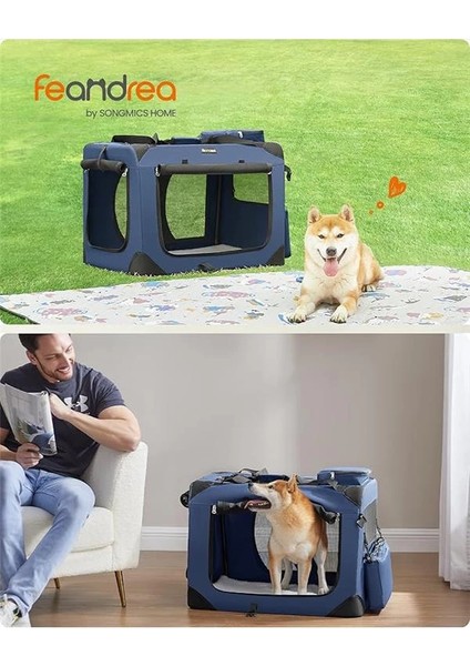 Köpek Kutusu, Araba Için Taşıma Kutusu, Köpek Taşıma Kutusu, Oxford Kumaştan Katlanabilir modelleri