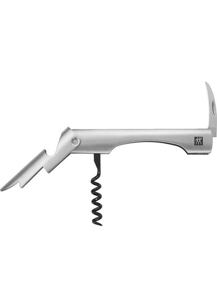 Zwilling Sommelier Garson Tipi Tirbuşon, Paslanmaz Çelik, Metalik Gri indirimleri