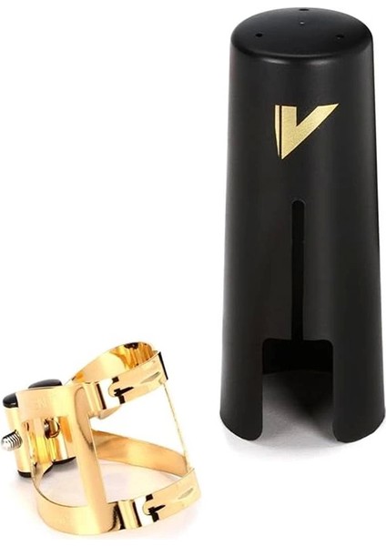 LC57DP M/o Ligatür ve Alto Saksafon Için Plastik Kapak; Yaldızlı Kaplama