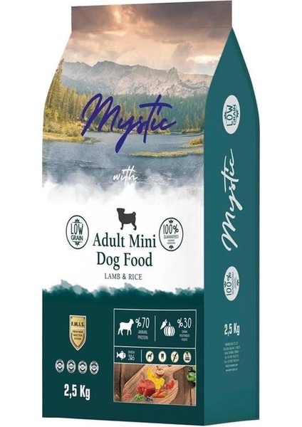 Az Tahıllı Yetişkin Köpek Maması Mini Orta Kuzulu 2,5 kg indirimleri