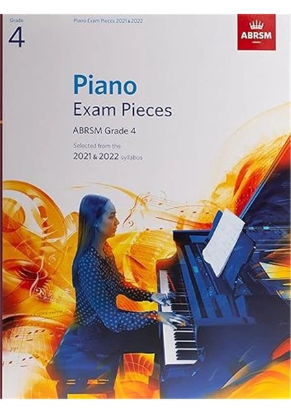 Piano Exam Pieces 2021 & 2022, Abrsm Grade 4: Selected From The 2021 & 2022 Syllabus modelleri