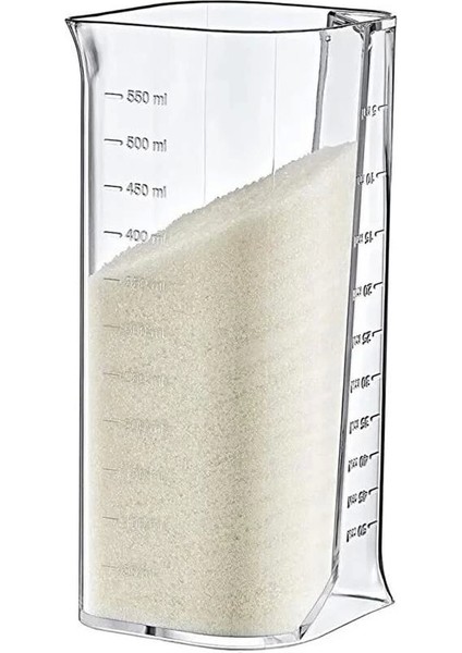 Akrilik Şeffaf Mutfak Çift Taraflı Ölçü Kabı, Yemek Hazırlamak Için Ölçü Kabı, Mutfakta fiyatları