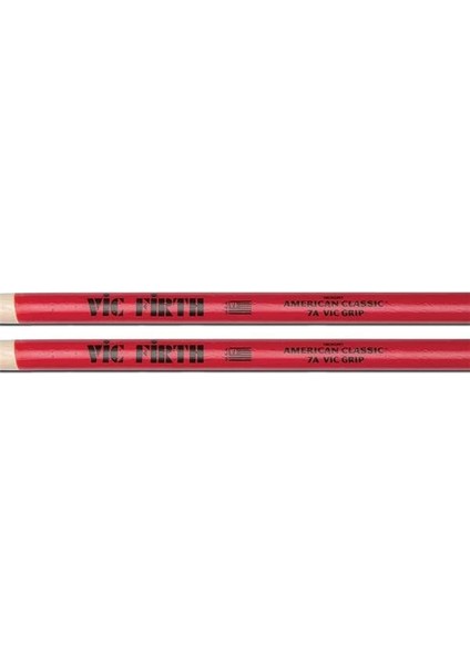 Baget (Çift) Vıc 7A Grıp, Hıckory, 0.540"X15 1/2" fırsatları