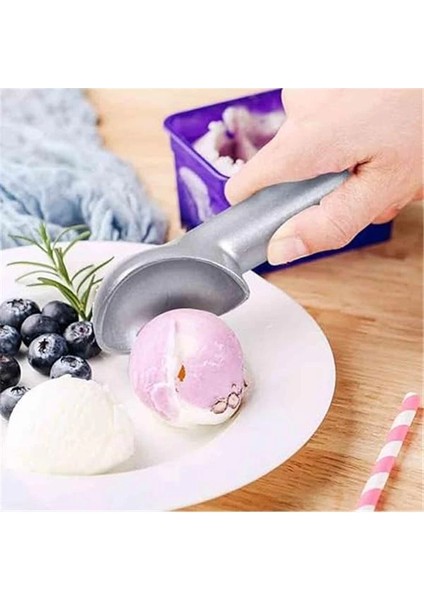 Dondurma Kaşığı - Aluminyum Dondurma Kaşığı - Porsiyonlayıcı - No: 24