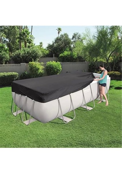 Çerçeve Havuzu Için Kapak 404/412X201 cm [sport]