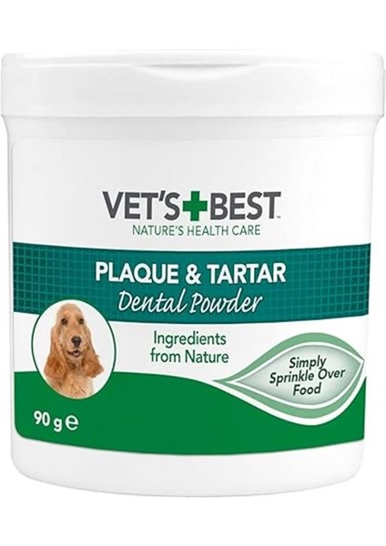 Vet's Best Köpekler Için Plak ve Tartar Ağız Bakım Tozu 90GR