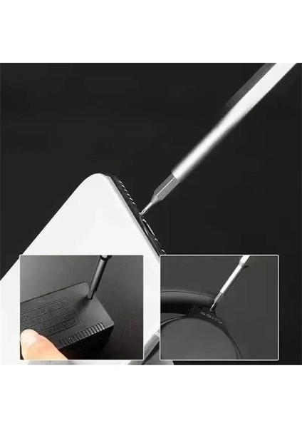 25 Parça Çelik Hassas Mekanik Kutulu Bits Tornavida Seti, Saatçi Tornavidası, Manyetik fırsatları