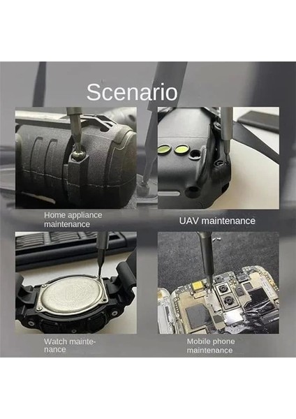 25 Parça Çelik Hassas Mekanik Kutulu Bits Tornavida Seti, Saatçi Tornavidası, Manyetik indirimleri