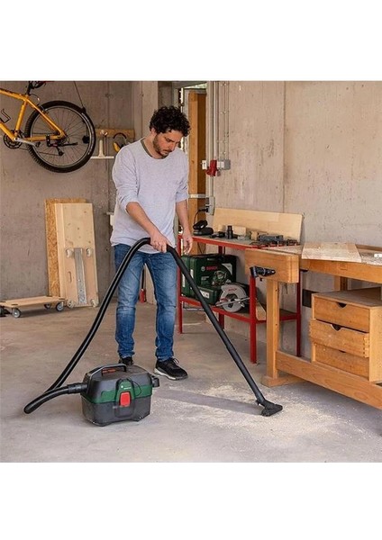 Advancedvac 18V-8 Akülü Islak ve Kuru Elektrikli Süpürge (Aküsüz, 18 Volt Sistem, Aksesuar modelleri