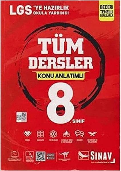 Sınav 8. Sınıf Tüm Dersler Konu Anlatımlı-Yeni: Merkezi Sınavlara Hazırlık fiyatları