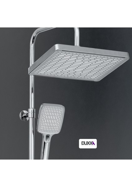 Atlas Termostatik Bataryalı Rain Duş Seti Krom DTB.114 fırsatları