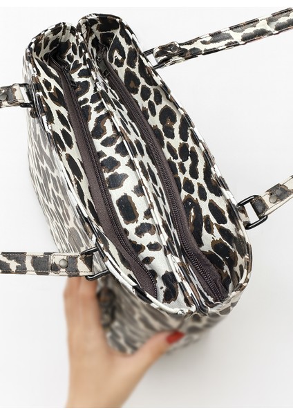 Kadın Hakiki Deri Tokalı Çift Bölmeli El ve Omuz Çantası fırsatları