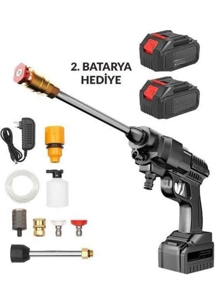 Akülü Oto Araç Yıkama Yüksek Basınçlı Araba Yıkama Makinesi Şarjlı indirimleri