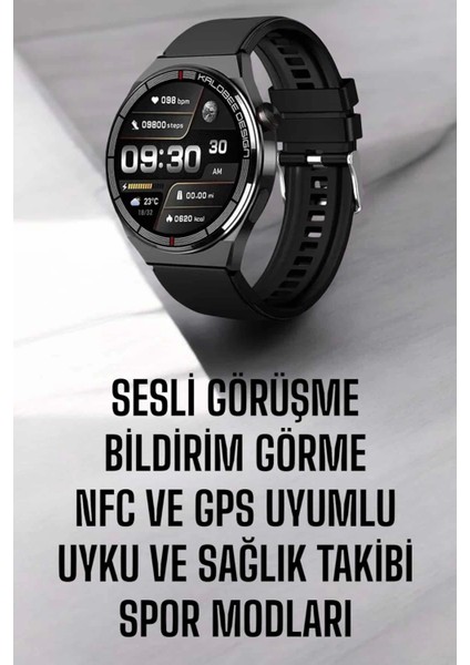 Akıllı Saat Nabız Sensörlü Bildirim Görebilen Spor Modları Gps Takibi fiyatları