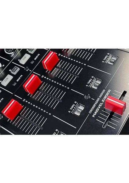 Chroma Caps Pro Pack (Red) | Chroma Caps Pro Paketi: 12X 90º Super Knobs, 5x Fader Pro