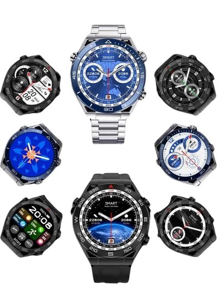 Akıllı Saat 1.62 Inç Ultimate Nabız Sensörlü Sesli Görüşme Yapabilen fırsatları