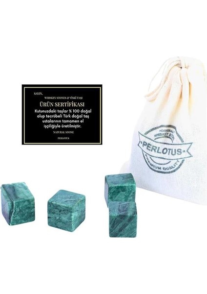 Granit 4 Adet Viski Taşı Soğutma Kesesinde Sertifikalı Babalar Günü Hediyesi fiyatları