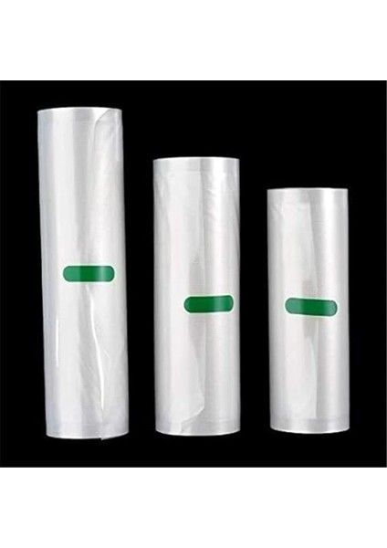 T.m.q.g 5 Metre Tırtıklı Rulo Vakum Poşeti Torbası (Seçenekli) (20CM)